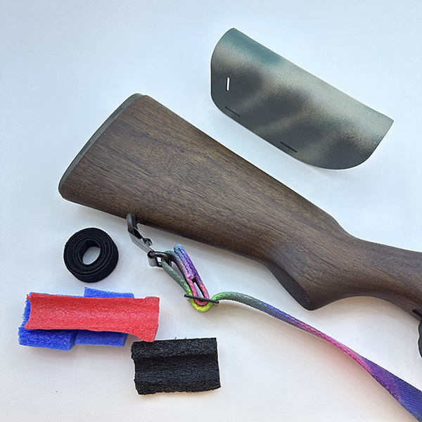 materials needed to install the rifleman cheek rest system